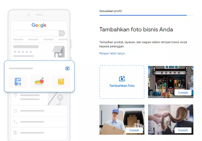 menambahkan foto bisnis ke google business profile