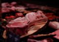 Aneka potongan daging segar di etalase, ilustrasi hukum makanan haram dalam Islam